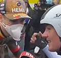 Heerlijk moment Lampaert-Van Aert: 