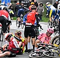 Toptalent Visma-Lease a Bike breekt neus na crash in E3