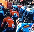 Beelden tonen aan: Wout van Aert meteen de hekken ingereden