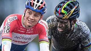 Van Aert gaat overkop, Van der Poel is meedogenloos: Namen Retro