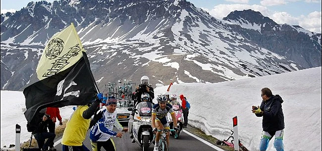 'Giro moet andermaal drastisch ingrijpen in parcours'