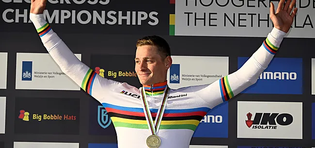 Van der Poel emotioneel na wereldtitel: 'Heel moeilijke periode gekend'