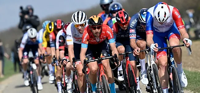 Dylan Teuns ontgoocheld na Amstel Gold Race