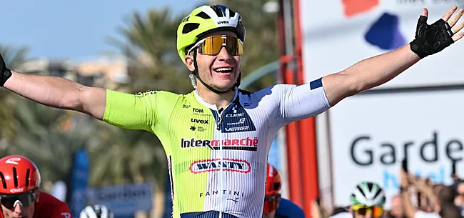 Thijssen pakt openingsetappe Algarve, Van Aert ontsnapt bij valpartij