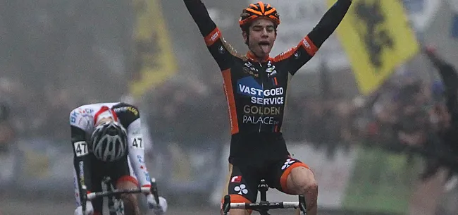 Van Aert wijst linkeballende Van der Poel terecht: Hamme Retro