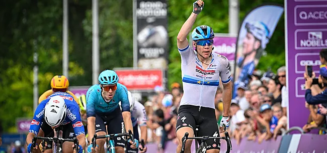 Jakobsen klopt Philipsen in slotrit Ronde van België, Van der Poel eindwinnaar