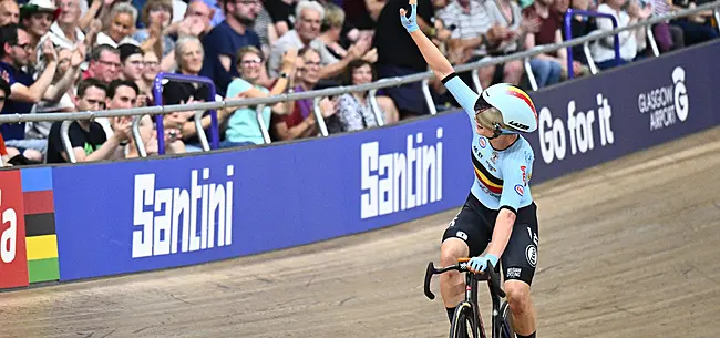 Lotte Kopecky is  wereldkampioen puntenkoers!