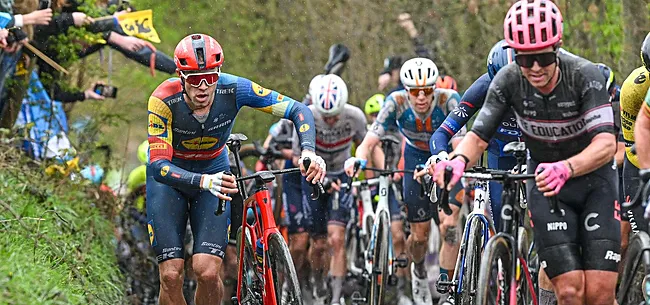 Ronde van Vlaanderen opnieuw door het slijk na pure chaos op Koppenberg