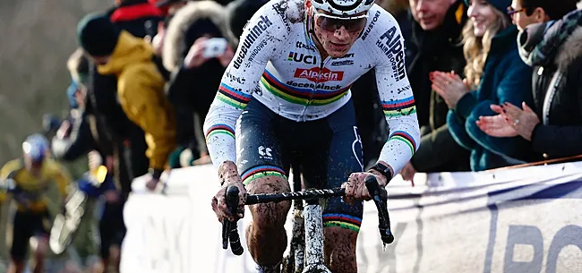 Mathieu van der Poel degradeert ook in Baal de concurrentie