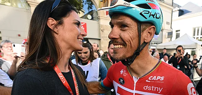 Vrouw van Gilbert mengt zich in conflict en zet vrouw Alaphilippe op haar plaats