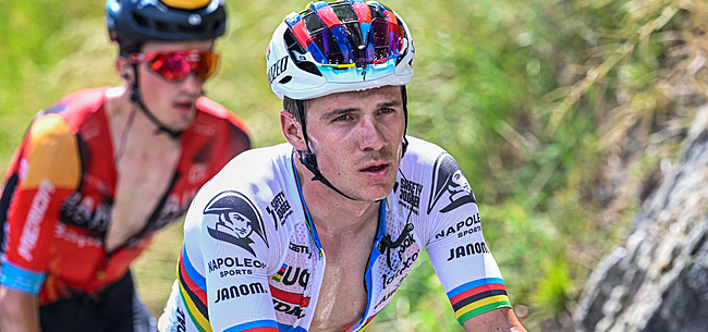 Evenepoel toont zich kwetsbaar: 