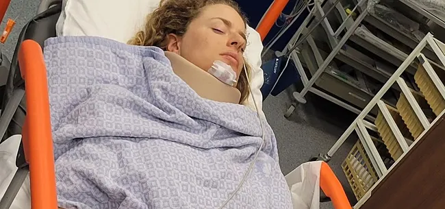 Marlen Reusser loopt horrorblessure op na val op gezicht