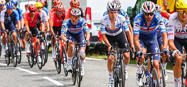 Remco Evenepoel krijgt tijdens de Tour klap te verwerken