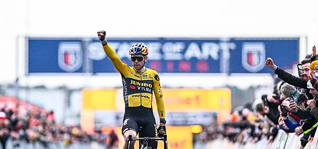 Stralende Van Aert analyseert zege in Heusden-Zolder