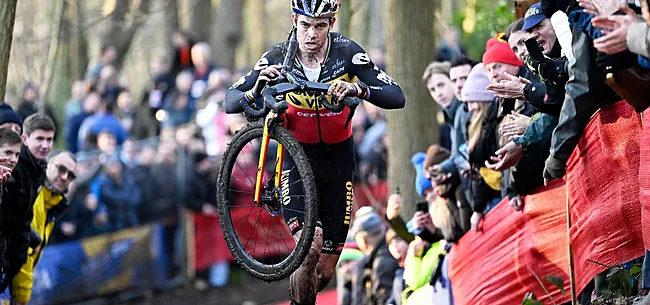 Van Aert zag bizarre taferelen in Gavere: 'Kon auto niet uitstappen'