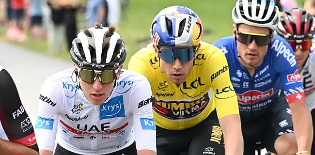 'Jumbo-Visma laat Van Aert aan lot over in kasseienrit'