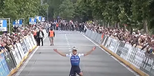 Evenepoel rijdt iedereen op een hoopje in Gullegem Koerse