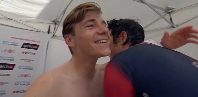 Respect: Evenepoel en Thomas zorgen voor mooi momentje