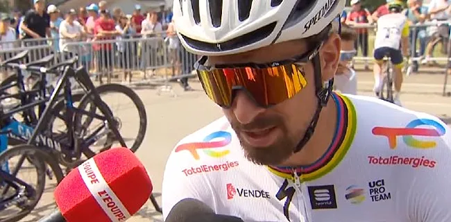 Sagan geeft schitterende reactie na lastige vraag: 