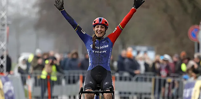 Lucinda Brand soleert met gebroken neus naar Nederlandse titel