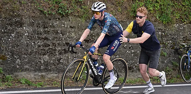 Vingegaard opnieuw gefileerd: 'Van Aert had één kopbeurt nodig'