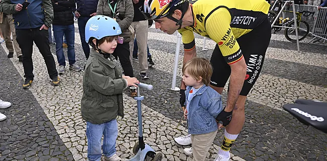 Georges van Aert stelt papa Wout een wel heel erg kritische vraag 