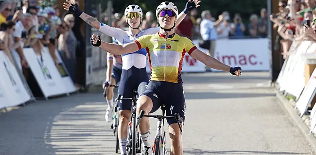 Kopecky komt als eerste boven op de Cauberg in 4e rit Simac Ladies Tour