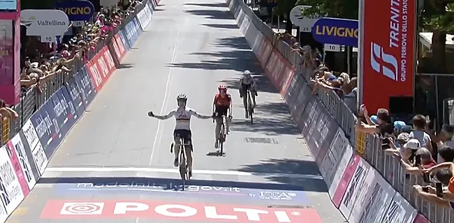 Kopecky strandt op zucht van eindwinst in Giro, Longo Borghini eindwinnares