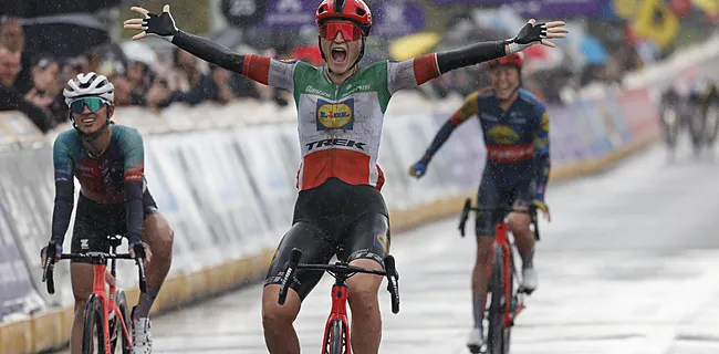 Elisa Longo Borghini wint Ronde van Vlaanderen na sprint der stervende zwanen