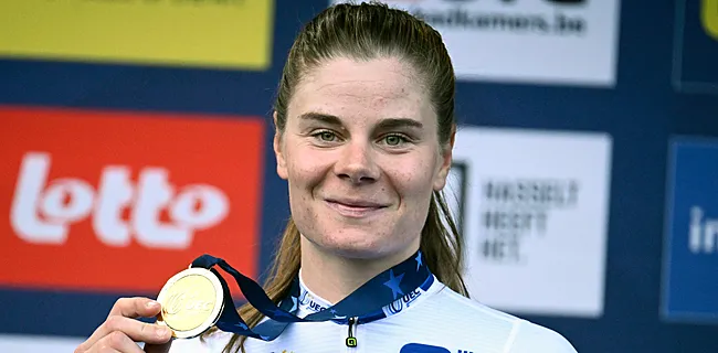 Lotte Kopecky draagt Europese titel op aan één man in bijzonder