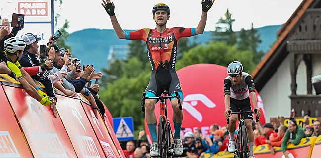 Mohoric wint op lastige aankomst in Ronde van Polen en slaat dubbelslag