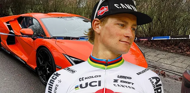 Glamour op wielen: Mathieu van der Poel showt nieuwste luxebolide