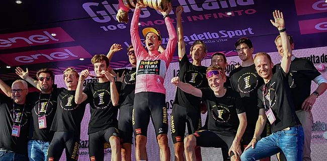 Giro-winnaar Primoz Roglic krijgt een opvallend ereteken