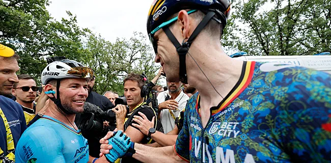 Van Merckx tot Van Aert: Cavendish overladen met felicitaties