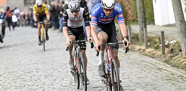 Van der Poel grapt met Van Aert: 'Hij zei dat hij die ging delen met ons'