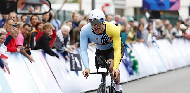 Goud! Vromant klopt Franse topper en pakt zege op WK tijdrijden! 