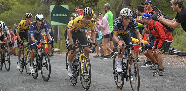 Dit zijn de verschillen tussen de klassementsrenners op eerste rustdag in Vuelta