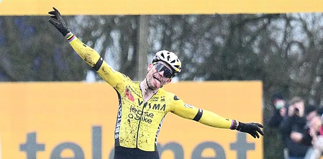 Iserbyt maakt het winnende Van Aert knap lastig in Gullegem