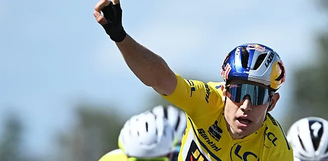 Van Aert kaatst, Bettiol vangt de bal: 