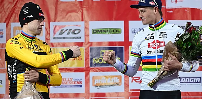 Coach ziet Van Aert en Van der Poel gigantische sprong nemen